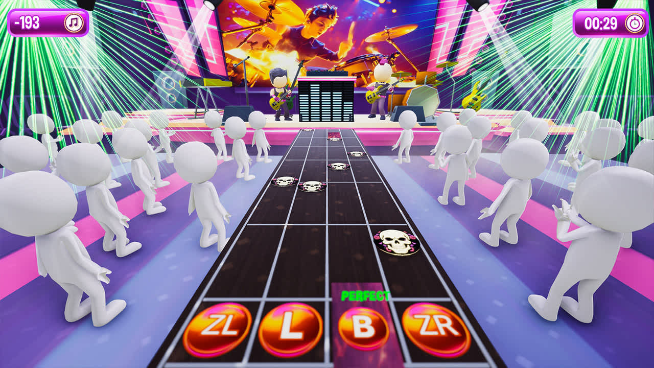 #6. BeatQuest - Rhythm Riders (Nintendo) By: Yellow Games In