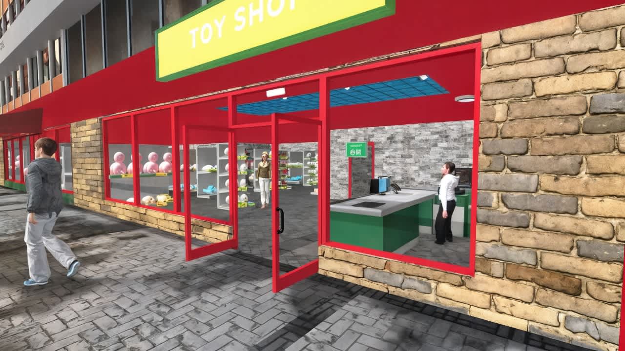 #5. Supermarket Simulator 2025 (Nintendo) By: Fun Games Studio