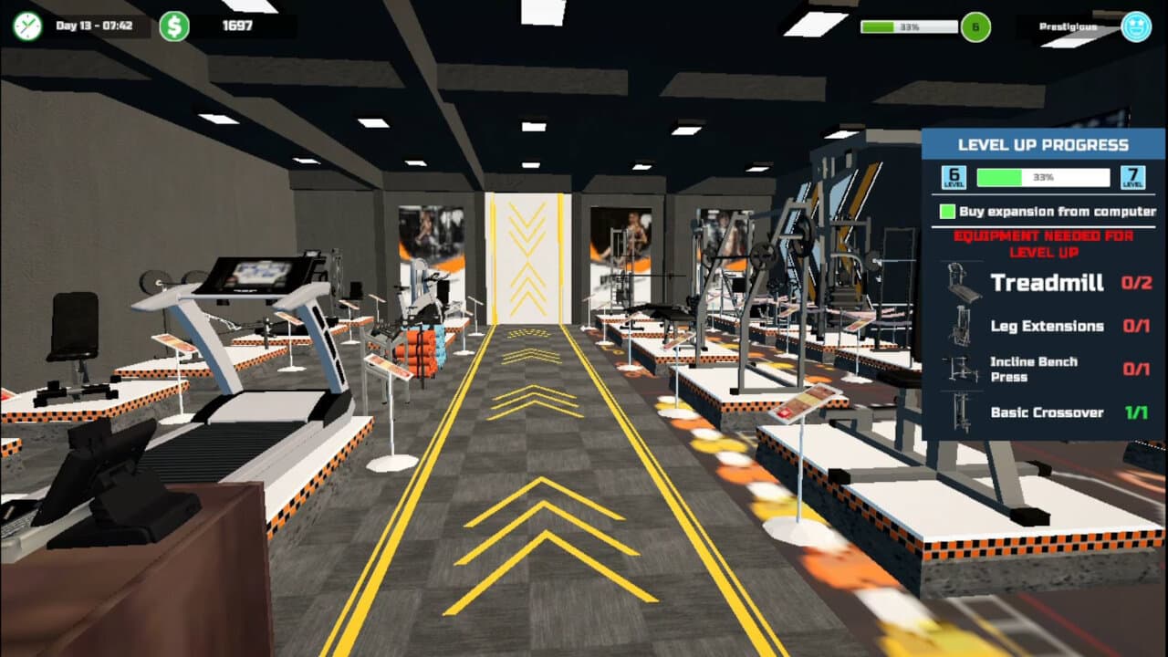 #4. Gym Manager (Nintendo) โดย: Console Labs