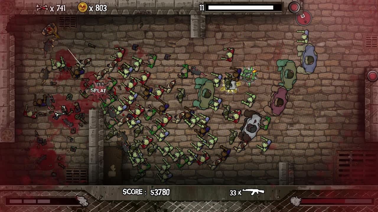 #2. Zombies Overloaded (Nintendo) Podle: Brainium Games