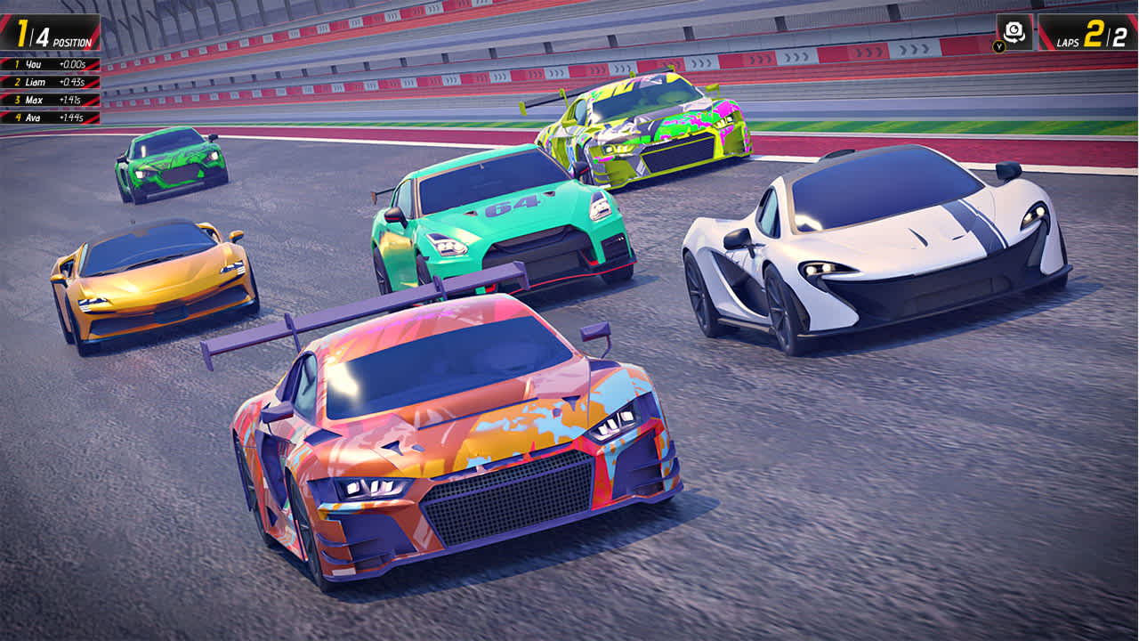 #6. Auto Sport Racing Simulator (Nintendo) By: Vitalii Kaminskyi