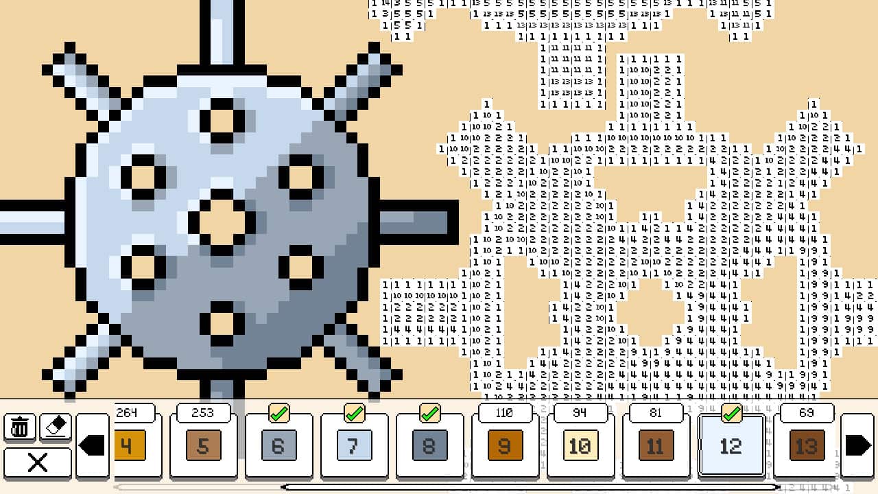 #4. Coloring Pixels: Collection 6 (Nintendo) 由: ToastieLabs