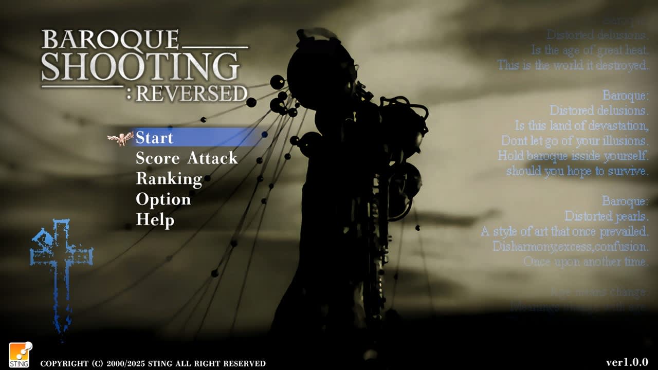 #1. BAROQUE SHOOTING: REVERSED (Nintendo) By: Sting