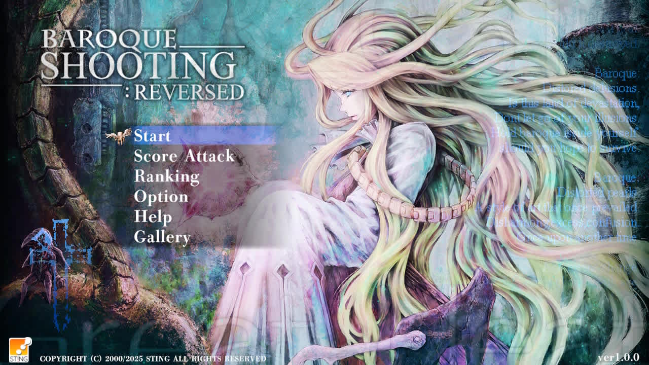 #4. BAROQUE SHOOTING: REVERSED (Nintendo) By: Sting