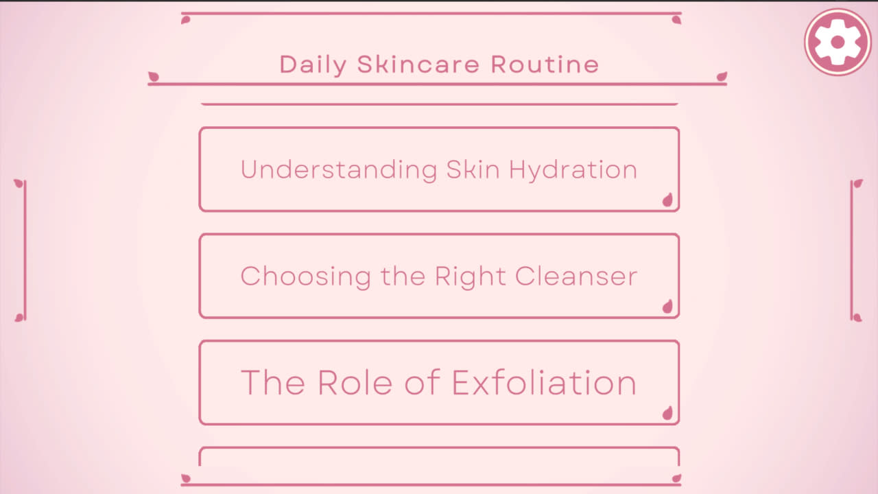 #1. Daily Skincare Routine (Nintendo) By: Lunaria Games