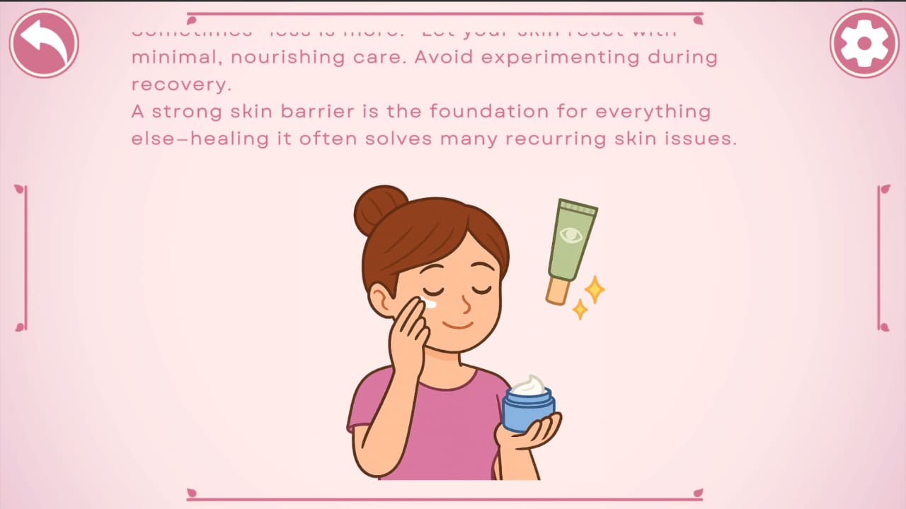 #6. Daily Skincare Routine (Nintendo) By: Lunaria Games