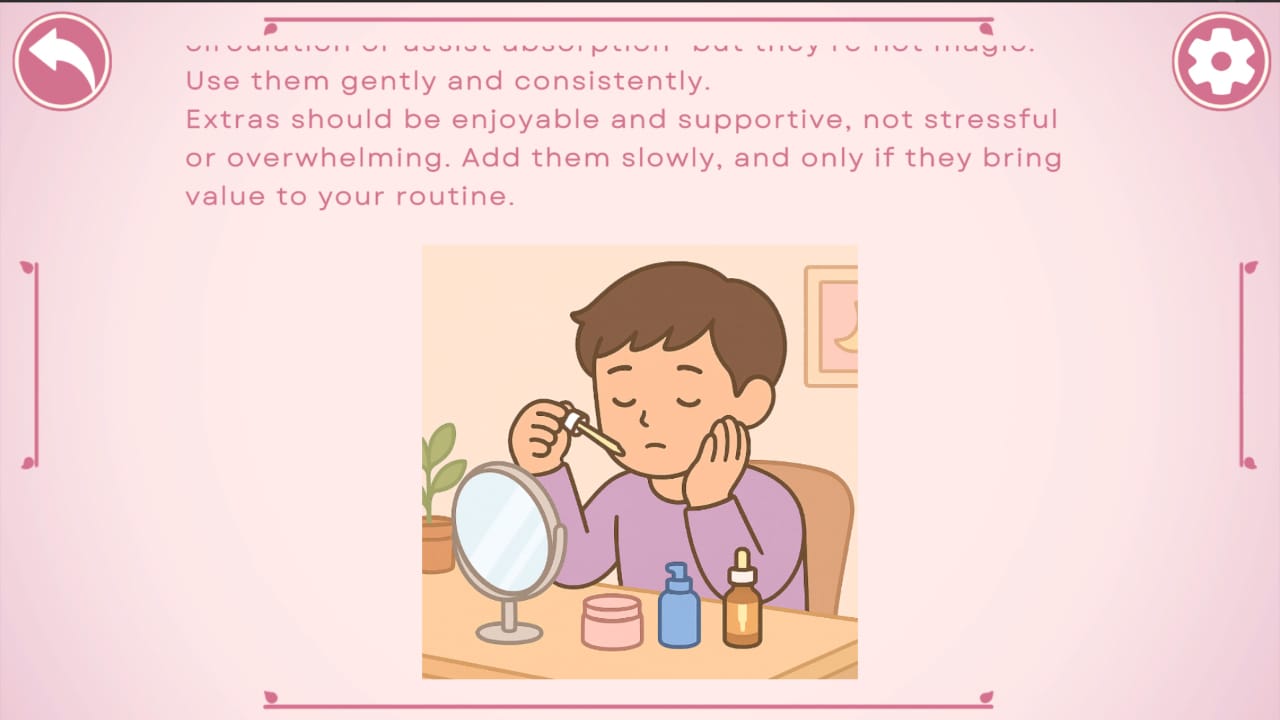 #4. Daily Skincare Routine (Nintendo) By: Lunaria Games
