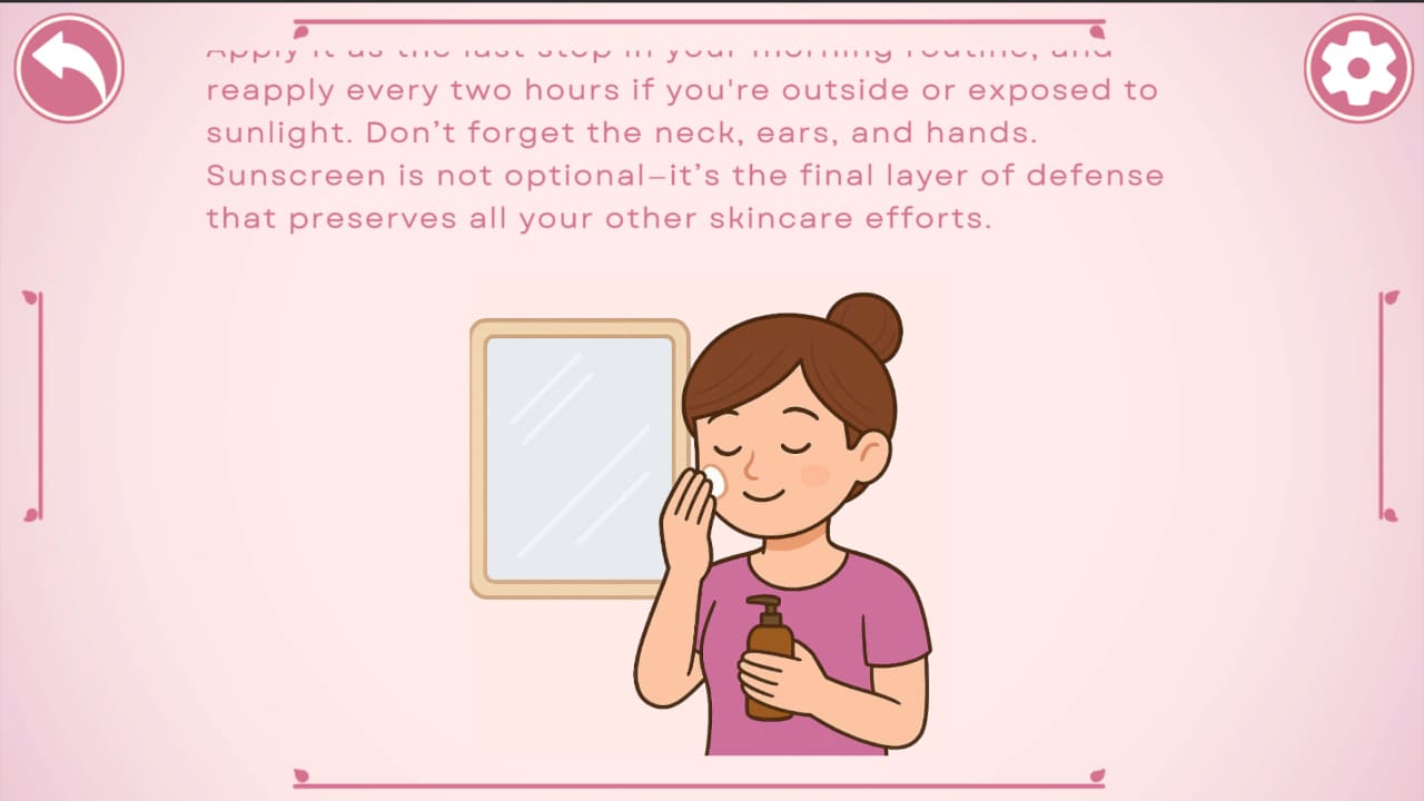 #5. Daily Skincare Routine (Nintendo) By: Lunaria Games