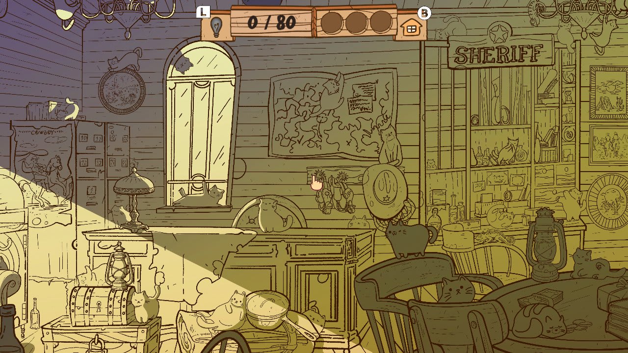 #4. Cats Visiting Wild West (Nintendo) 由: AGE Zero