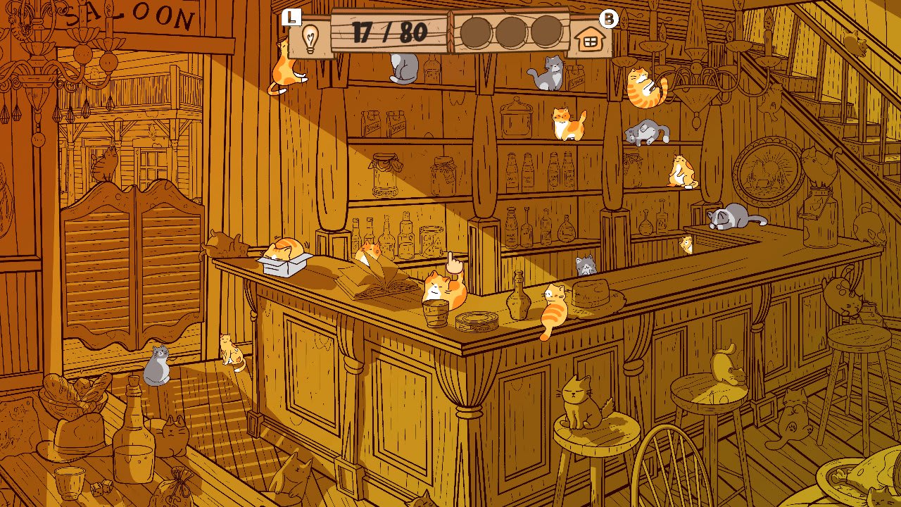 #6. Cats Visiting Wild West (Nintendo) 由: AGE Zero