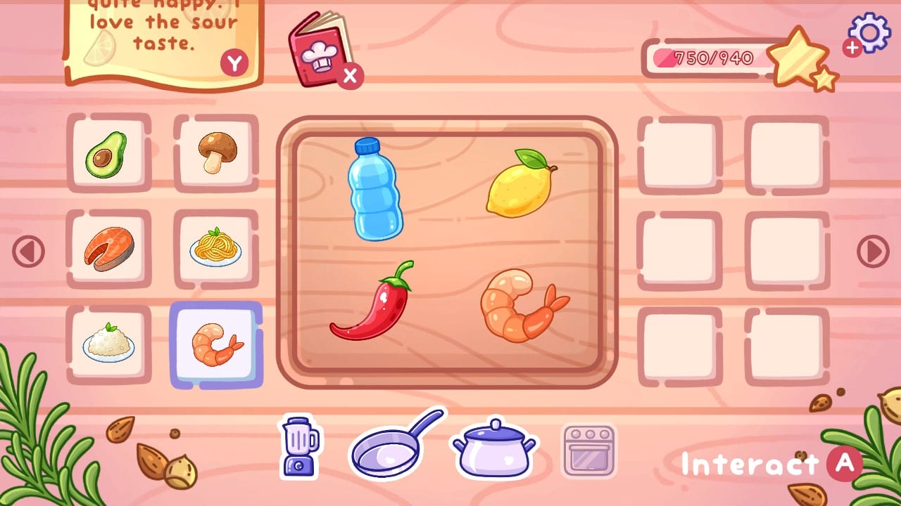 #4. Cozy Cooking: Tiny Tastes (Nintendo) Podle: REDDEER.GAMES