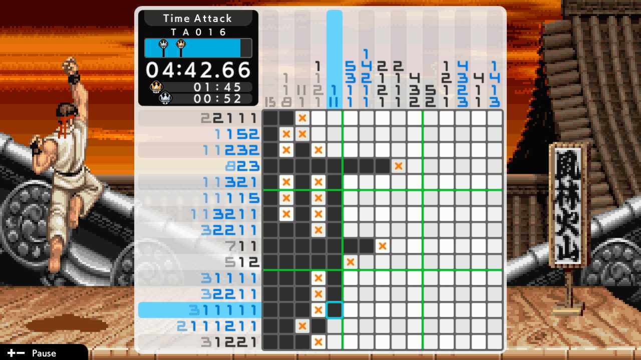 #6. PICROSS S CAPCOM CLASSICS edition (Nintendo) 由: JUPITER