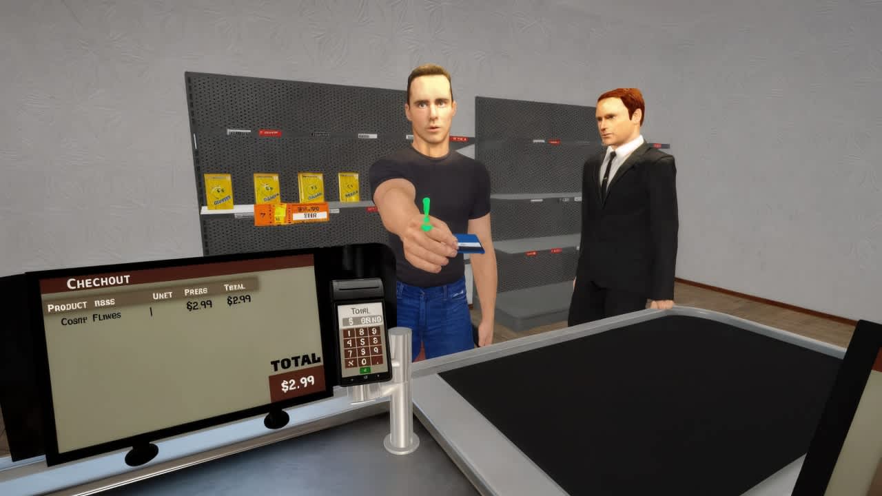 #2. Supermarket Manager 2025 (Nintendo) By: DubassGames