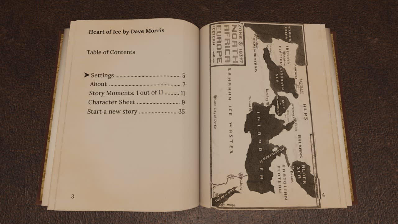 #5. Heart of Ice by Dave Morris (Nintendo) 由: Infinite Zone