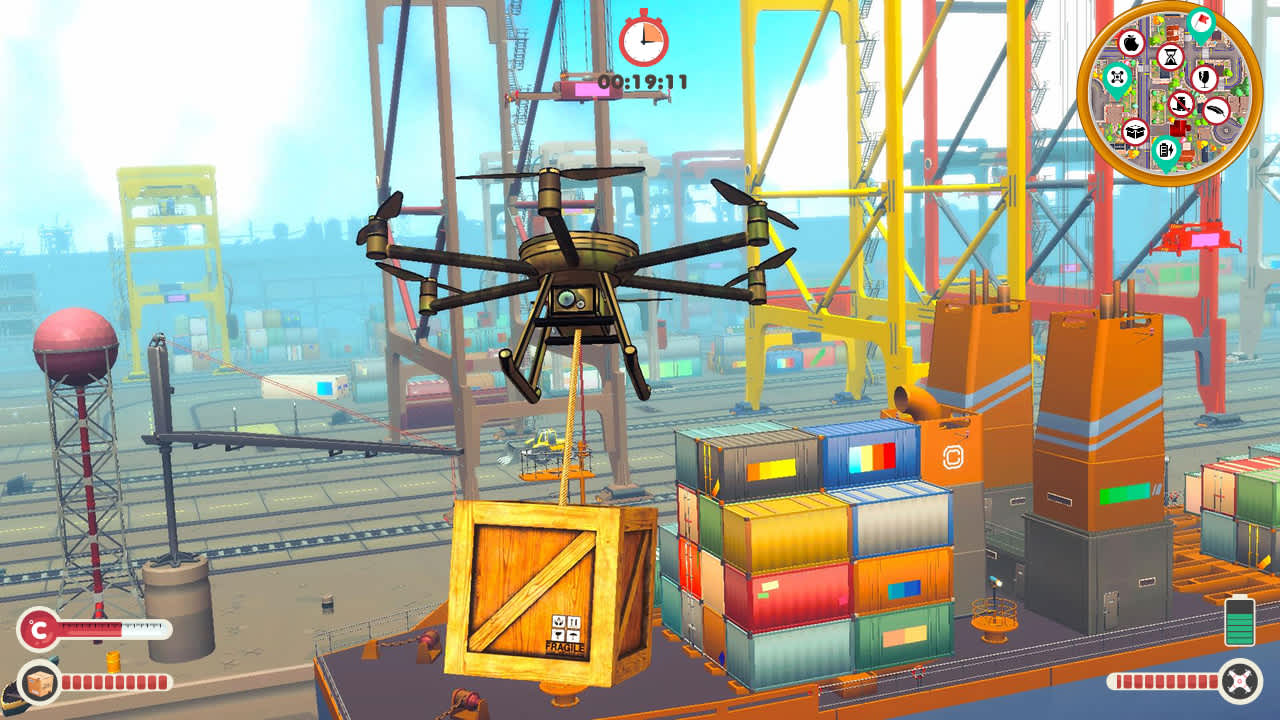 #4. DRONE DELIVERY - FPV SIMULATOR (Nintendo) 来自: Vitalii Kaminskyi