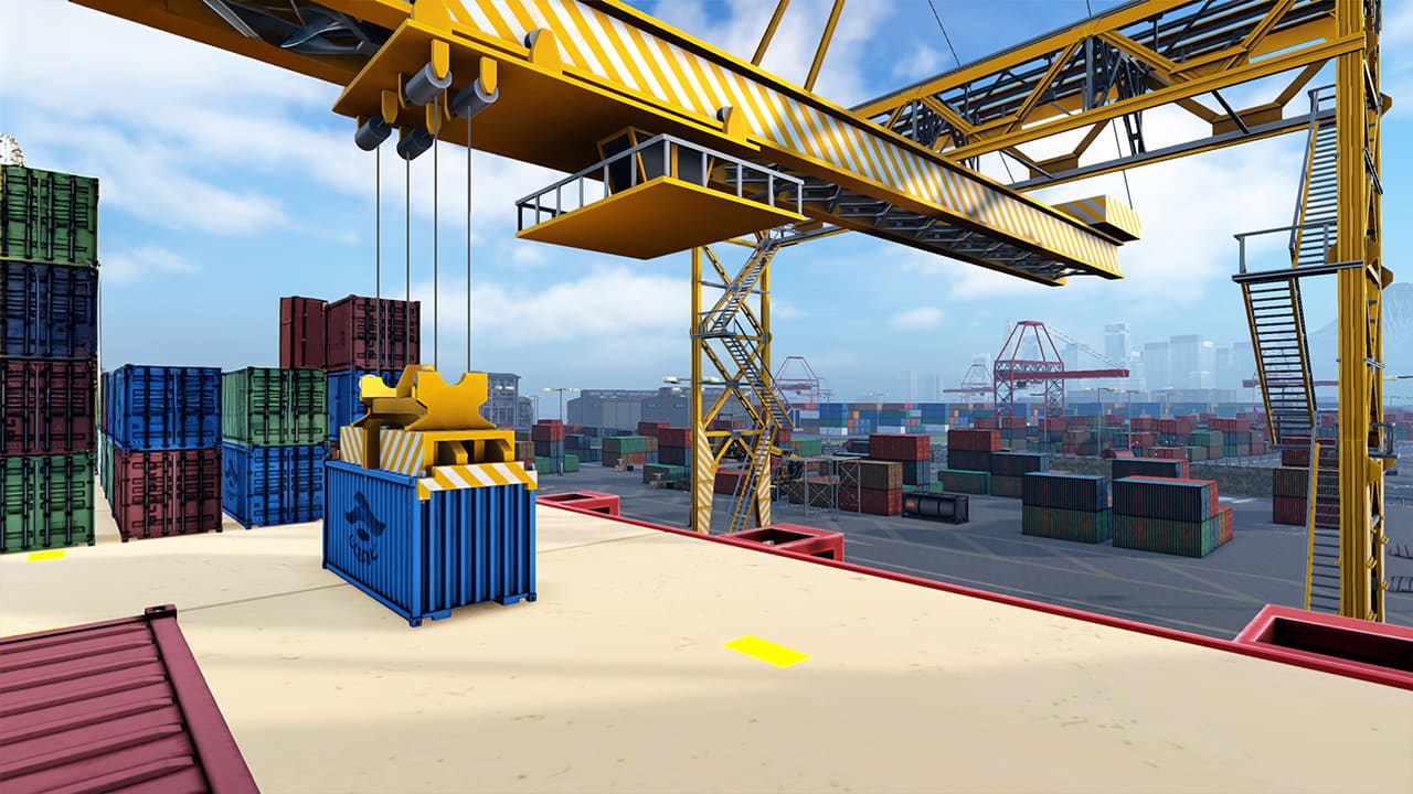 #1. Port Logistics Simulator: Dockside Harbor Handling (Nintendo) โดย: Great Escape Games Publishing
