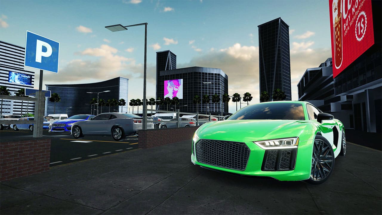 #6. Car Parking - Garage Simulator (Nintendo) By: Great Escape Games Publishing