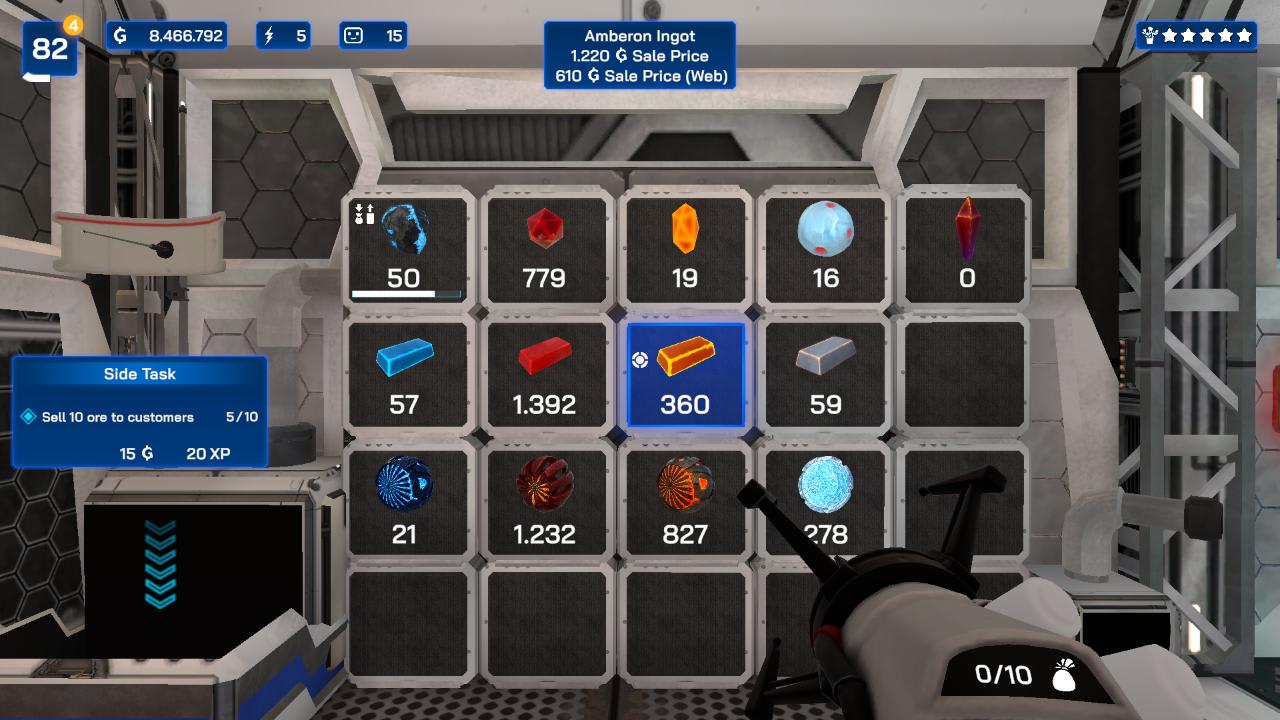 #1. Star Ores Inc. (Nintendo) By: Three River Games (3RG)