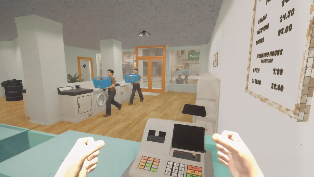 #4. Laundry Boss Simulator (Nintendo) By: DubassGames