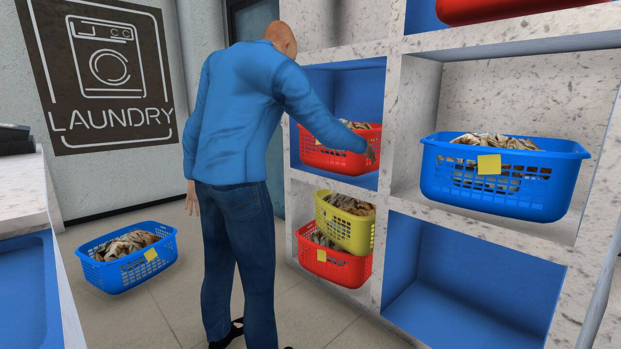 #1. Laundry Store Simulator (Nintendo) Av: Console Labs