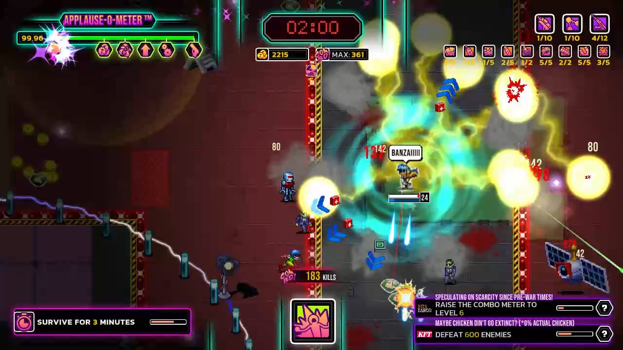 #2. Nuclear Gladiators 3000 (Nintendo) By: REDDEER.GAMES