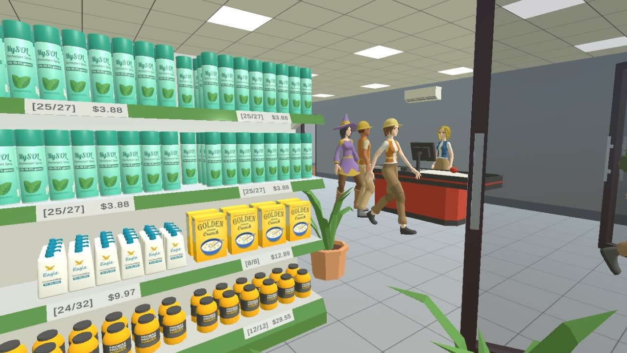 #5. Supermarket Simulator Store Game 3D (Nintendo) 由: INVECTOR GAME STUDIO