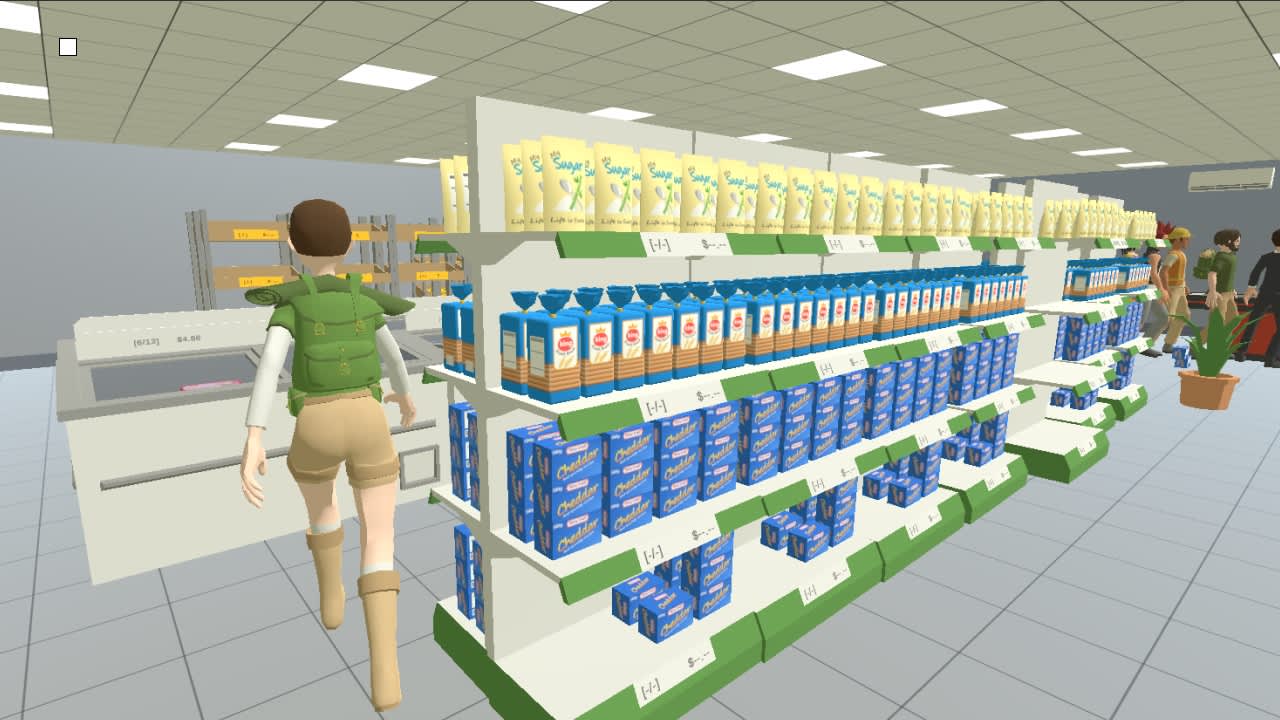 #3. Supermarket Simulator Store Game 3D (Nintendo) 由: INVECTOR GAME STUDIO