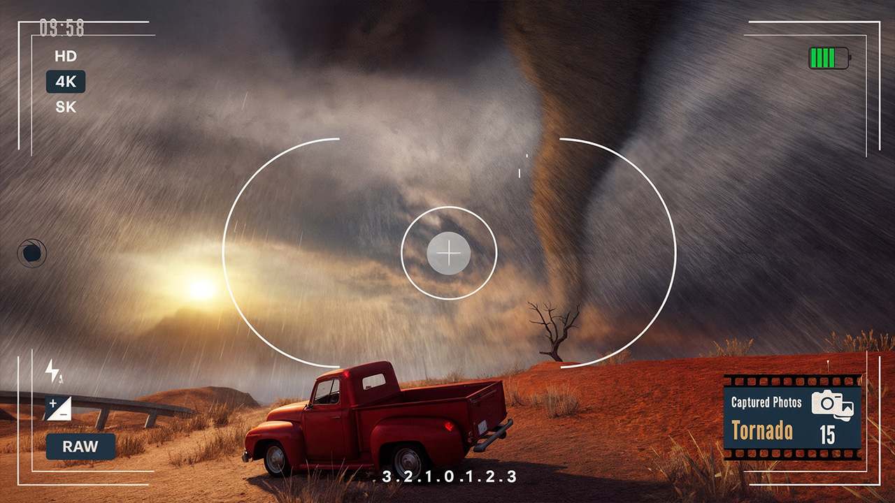 #2. Storm Chasing Sim 2025 - Tornado Hunter (Nintendo) By: Play Games