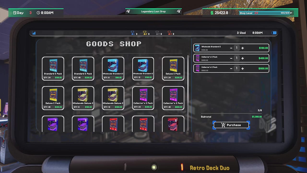 #2. Retro Geek Shop Simulator (Nintendo) بواسطة: NOSTRA GAMES