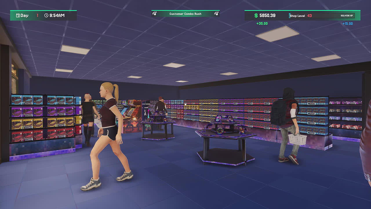 #4. Retro Geek Shop Simulator (Nintendo) بواسطة: NOSTRA GAMES