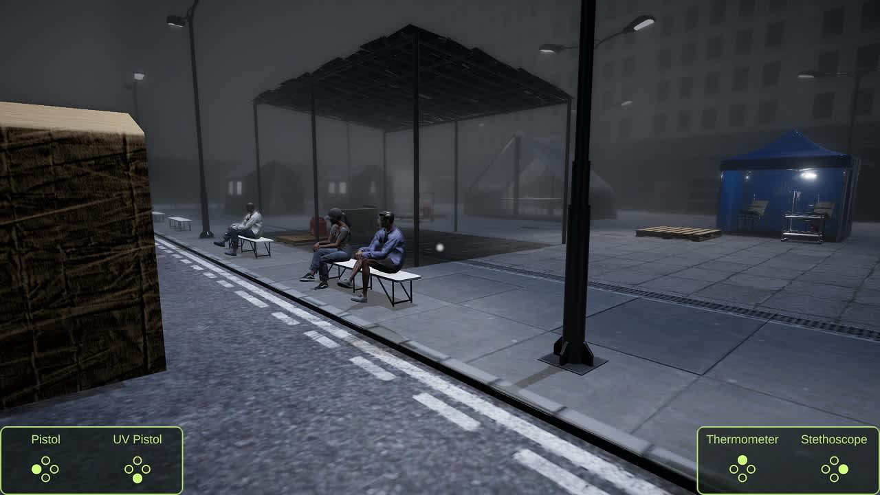 #4. QUARANTINE AREA (Nintendo) By: CGI LAB GAMES