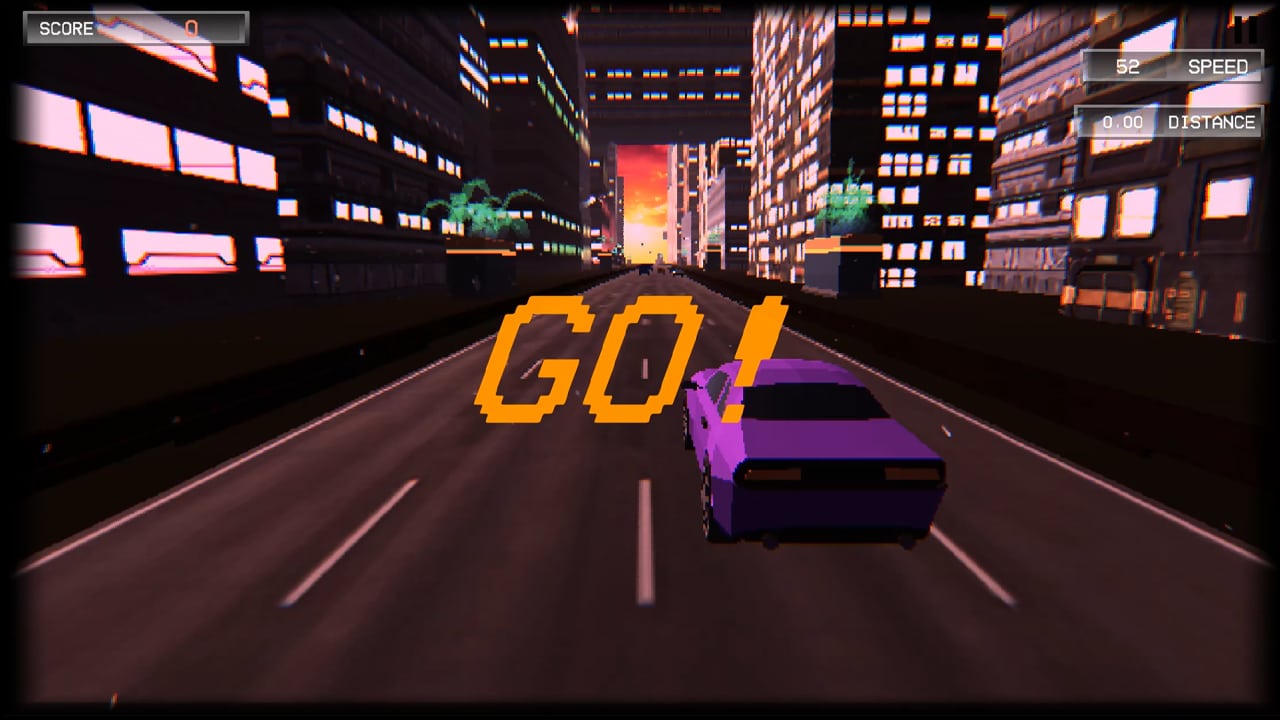 #1. Drift Highway: Retro Console Edition (Nintendo) بواسطة: RandomSpin Games
