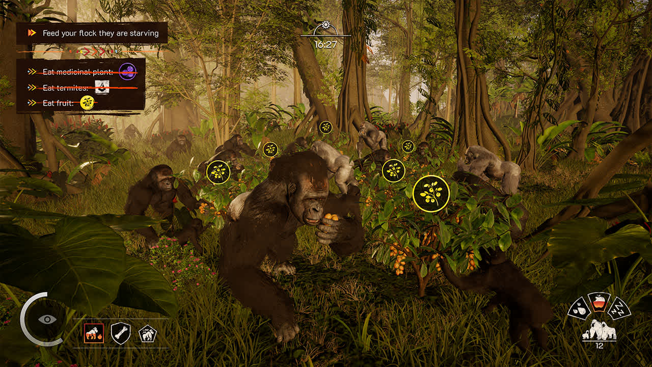 #5. Gorilla Jungle King Simulator (Nintendo) Podle: MORAHAN Studio Games