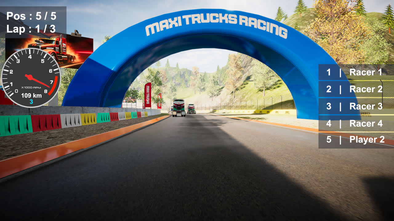 #2. Maxi Trucks Racing (Nintendo) By: Pix Arts