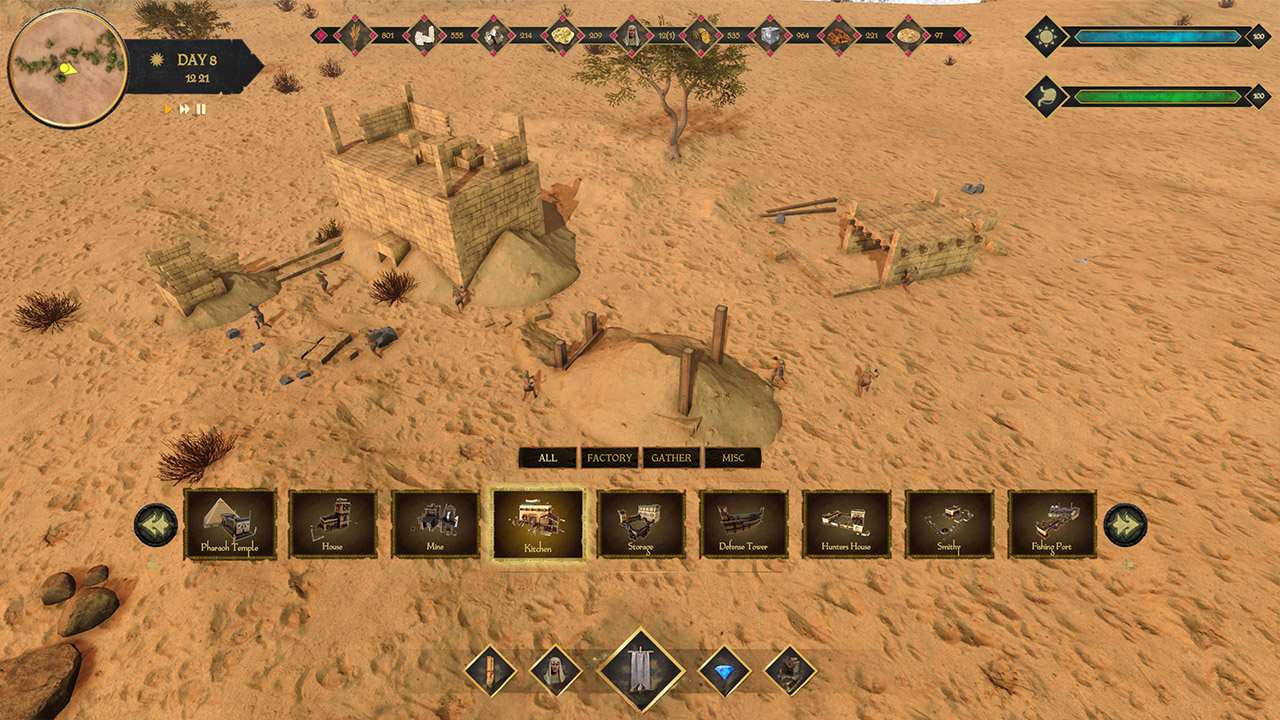 #2. Egypt City Builder (Nintendo) By: Dragon Path Games