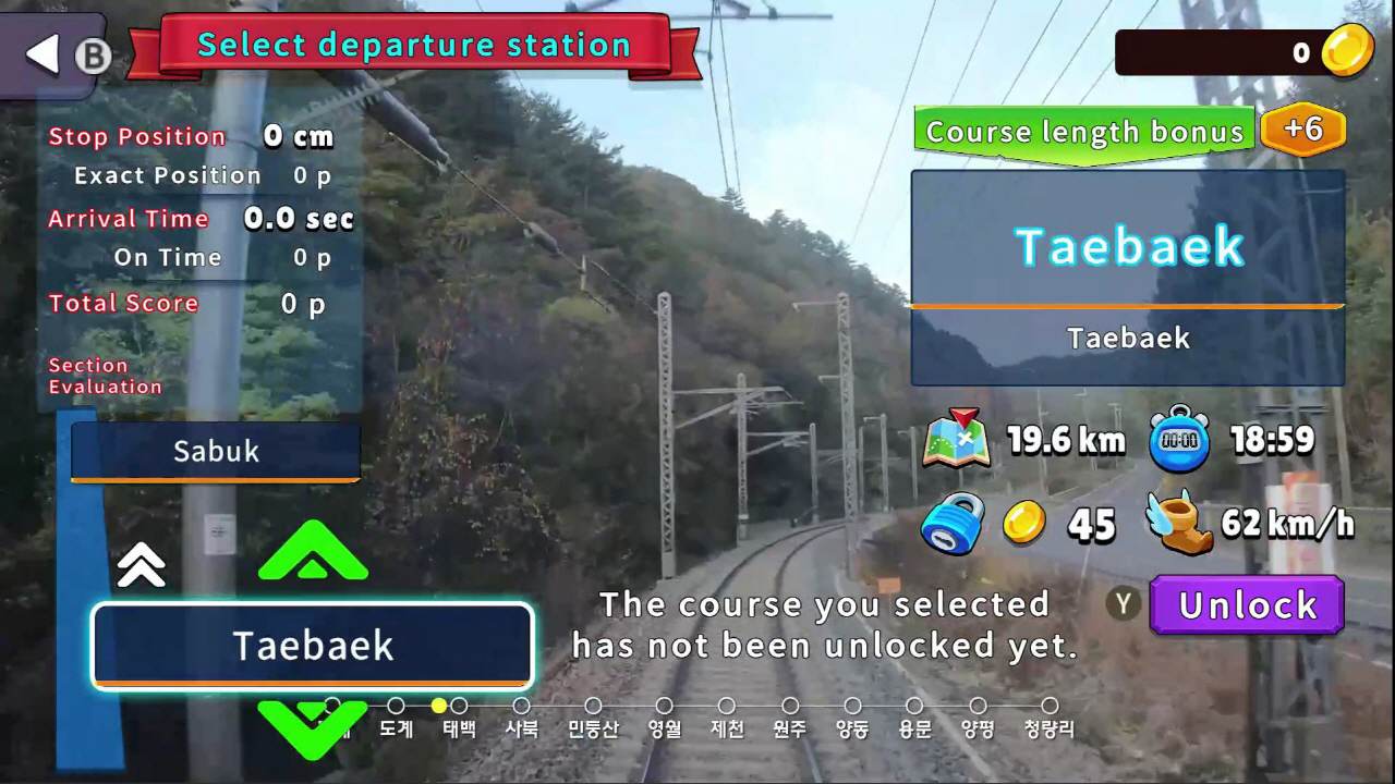 #4. Korean Rail Celesti Express ITX-MAUM Taebaek Line (Nintendo) Av: 14Dimension