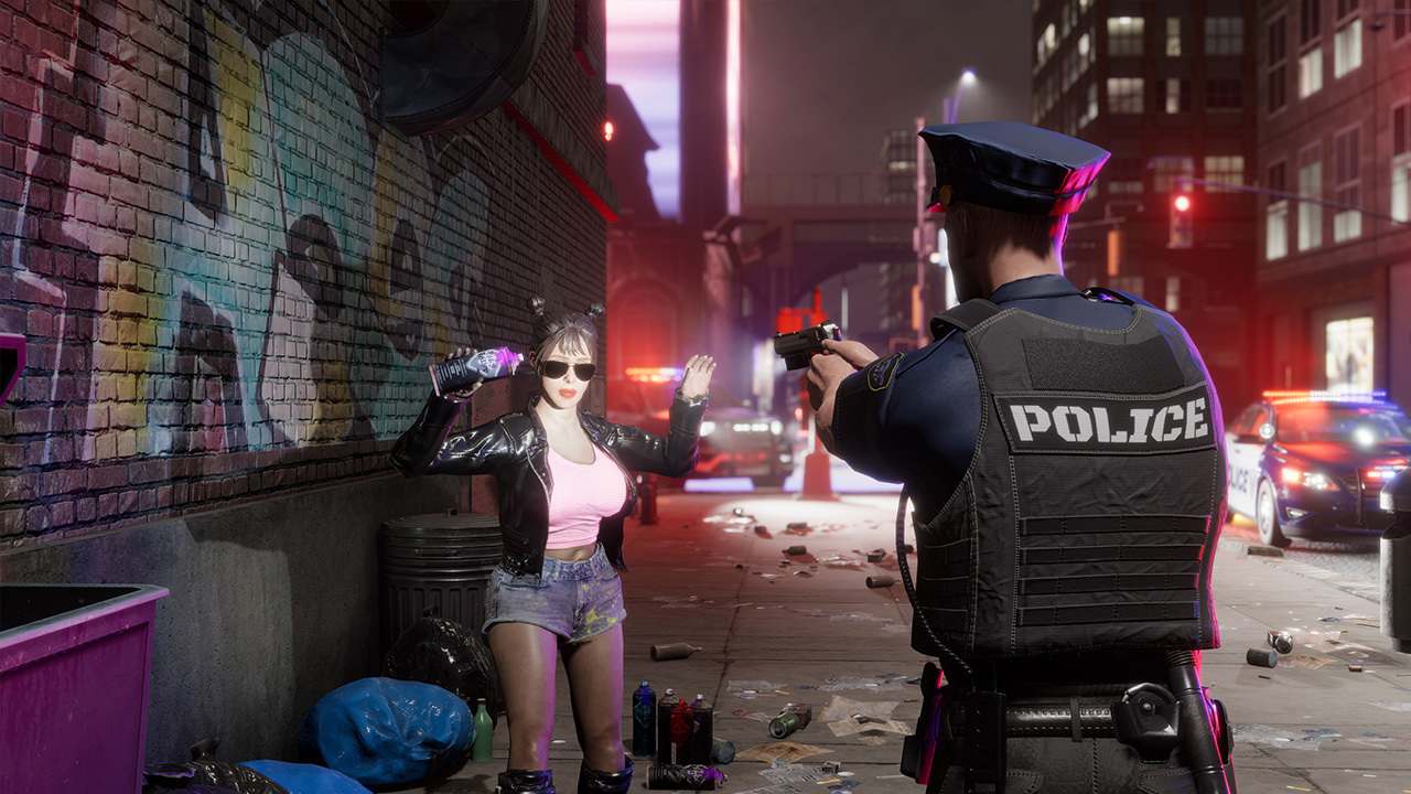 #2. POLICE OFFICERS SIMULATOR (Nintendo) By: MORAHAN Studio Games