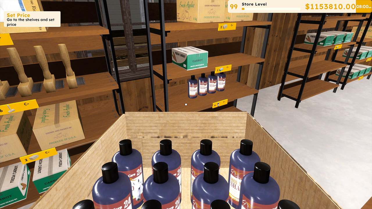 #4. HORSE STORE SIMULATOR (Nintendo) By: 404 Games