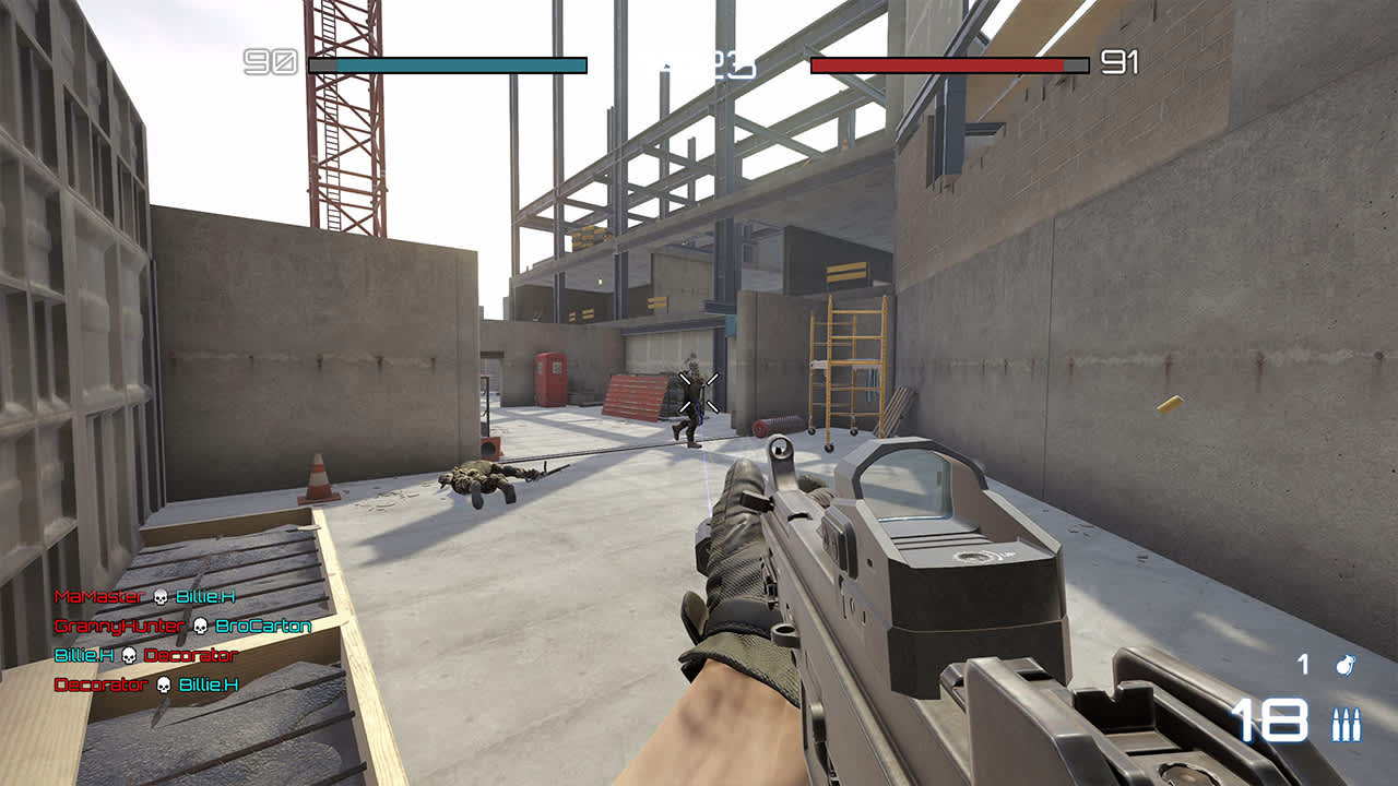 #5. Combat Ops: Arena (Nintendo) By: GazeGames Interactive