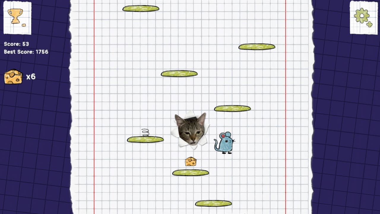 #3. Jump, Mouse, Jump! (Nintendo) By: Soroka Games