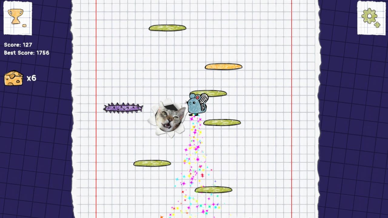 #1. Jump, Mouse, Jump! (Nintendo) By: Soroka Games