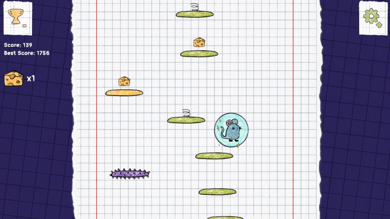 #5. Jump, Mouse, Jump! (Nintendo) By: Soroka Games