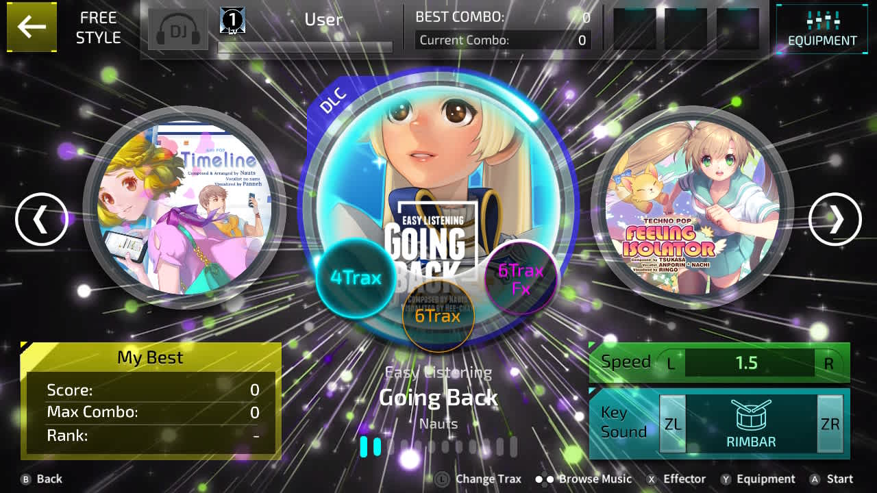 #1. SUPERBEAT XONiC DLC Going Back (Nintendo) 由: PM Studios