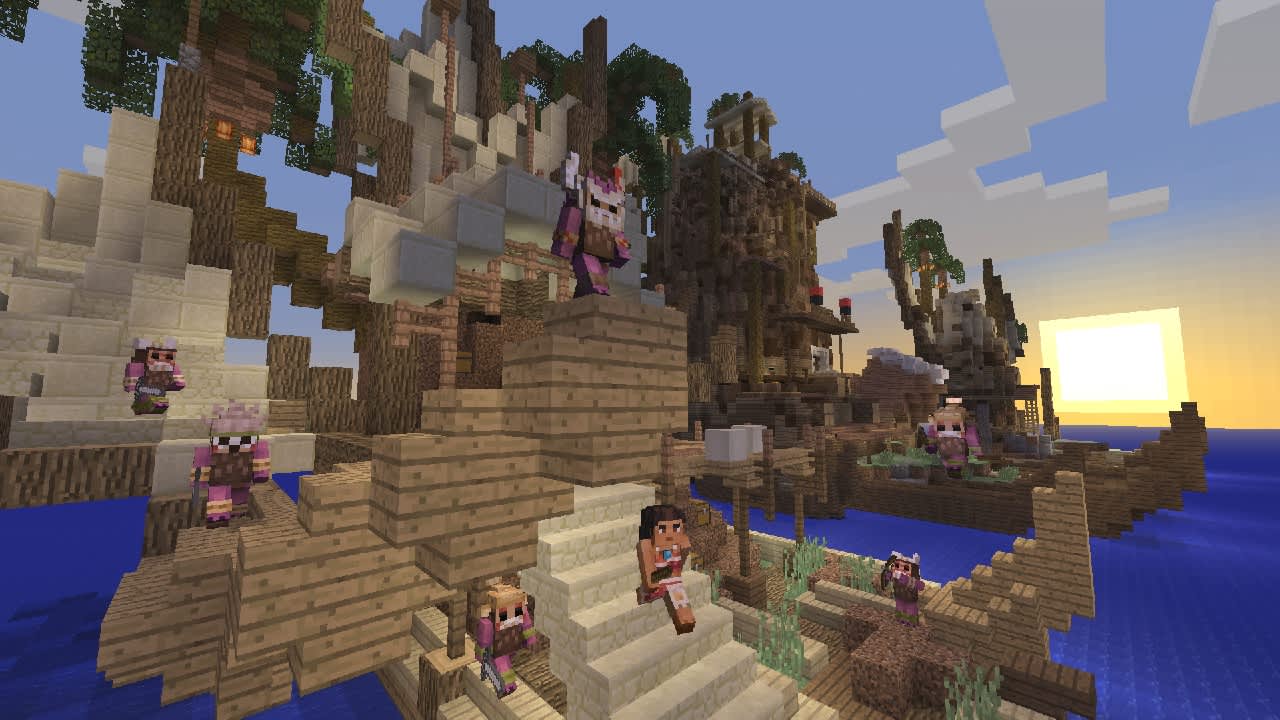 #1. Moana Character Pack (Nintendo) 来自: Mojang