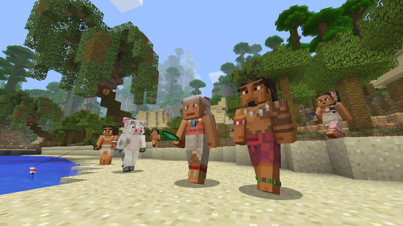 #6. Moana Character Pack (Nintendo) 来自: Mojang