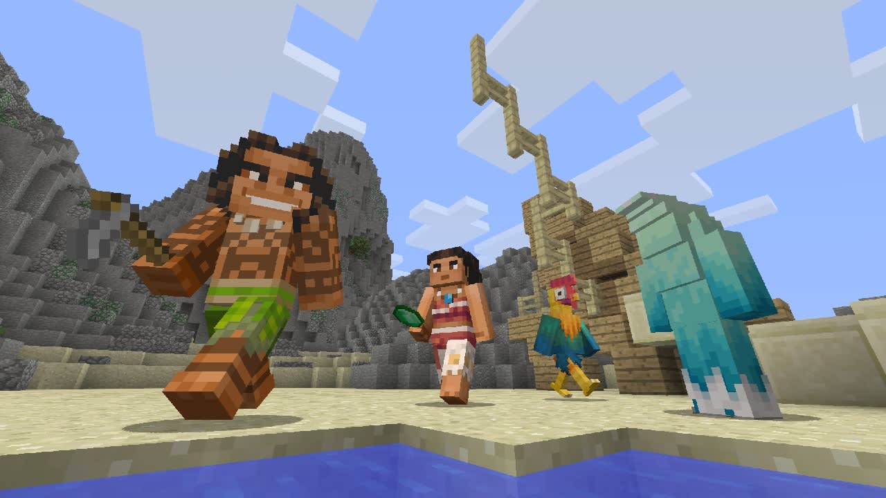 #4. Moana Character Pack (Nintendo) 来自: Mojang