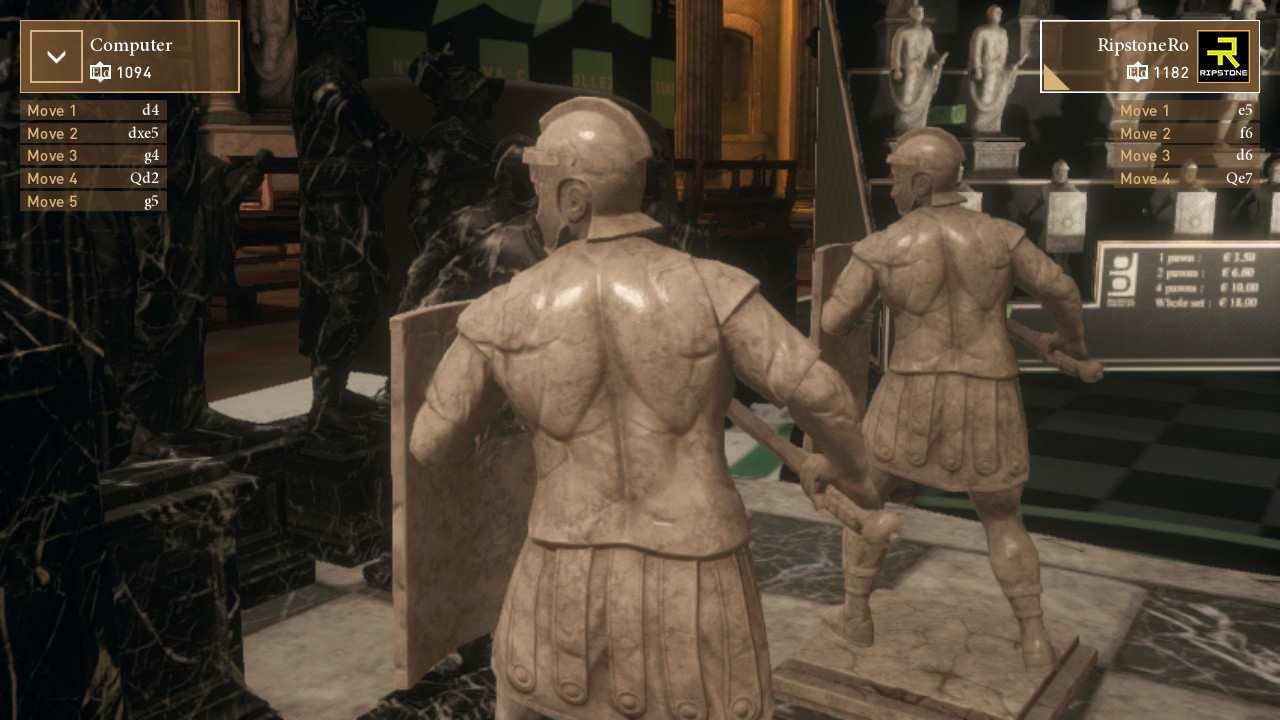 #5. Chess Ultra: Pantheon Game Pack (Nintendo) Podle: Ripstone Publishing