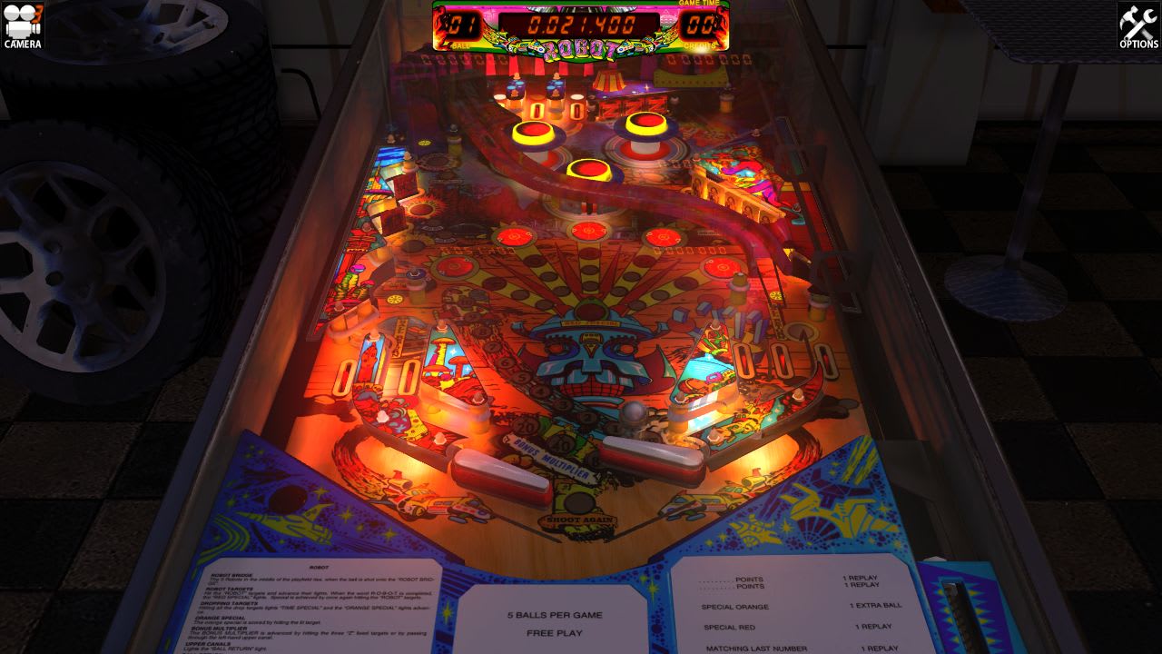 #3. Robot Table (Nintendo) 由: Magic Pixel