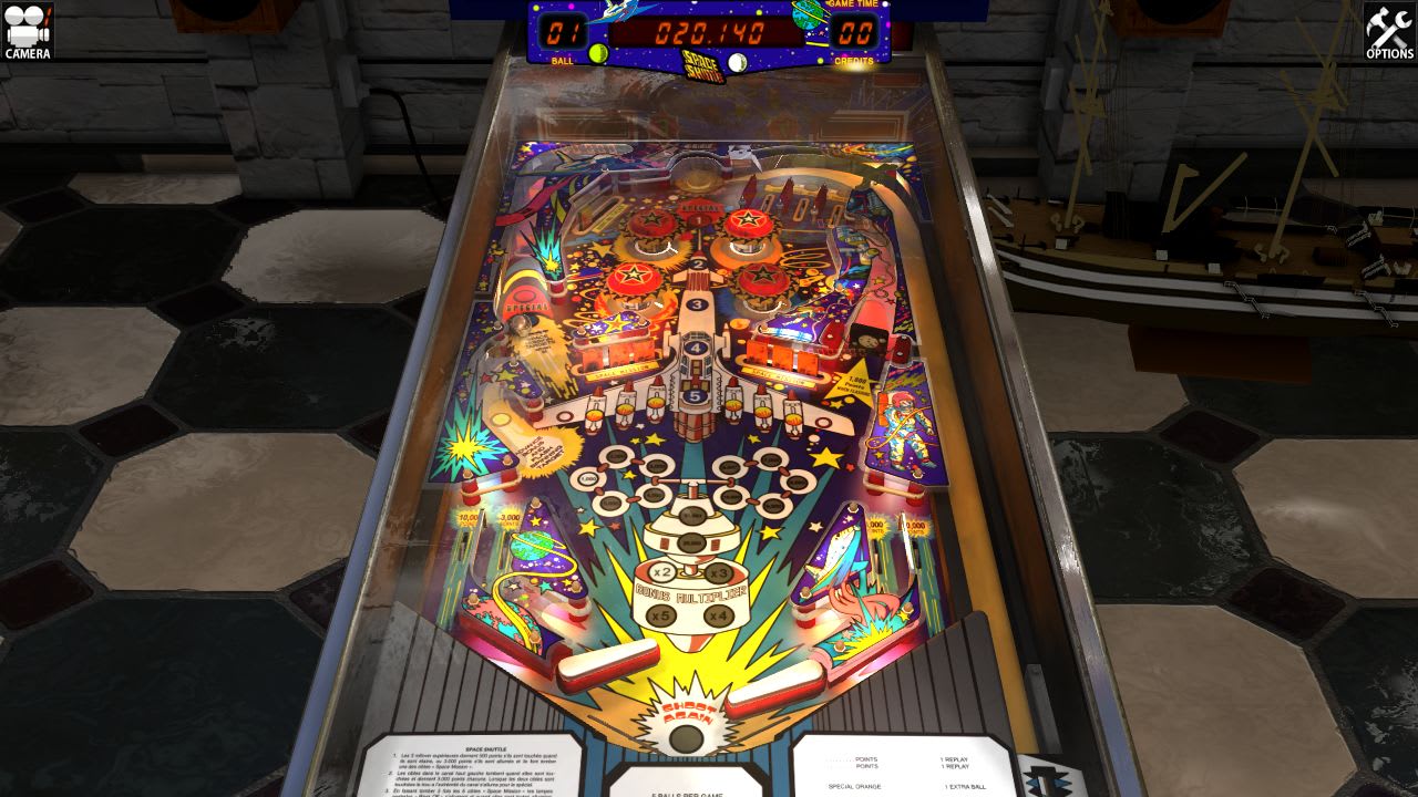 #1. Space Shuttle Table (Nintendo) 게시자: Magic Pixel