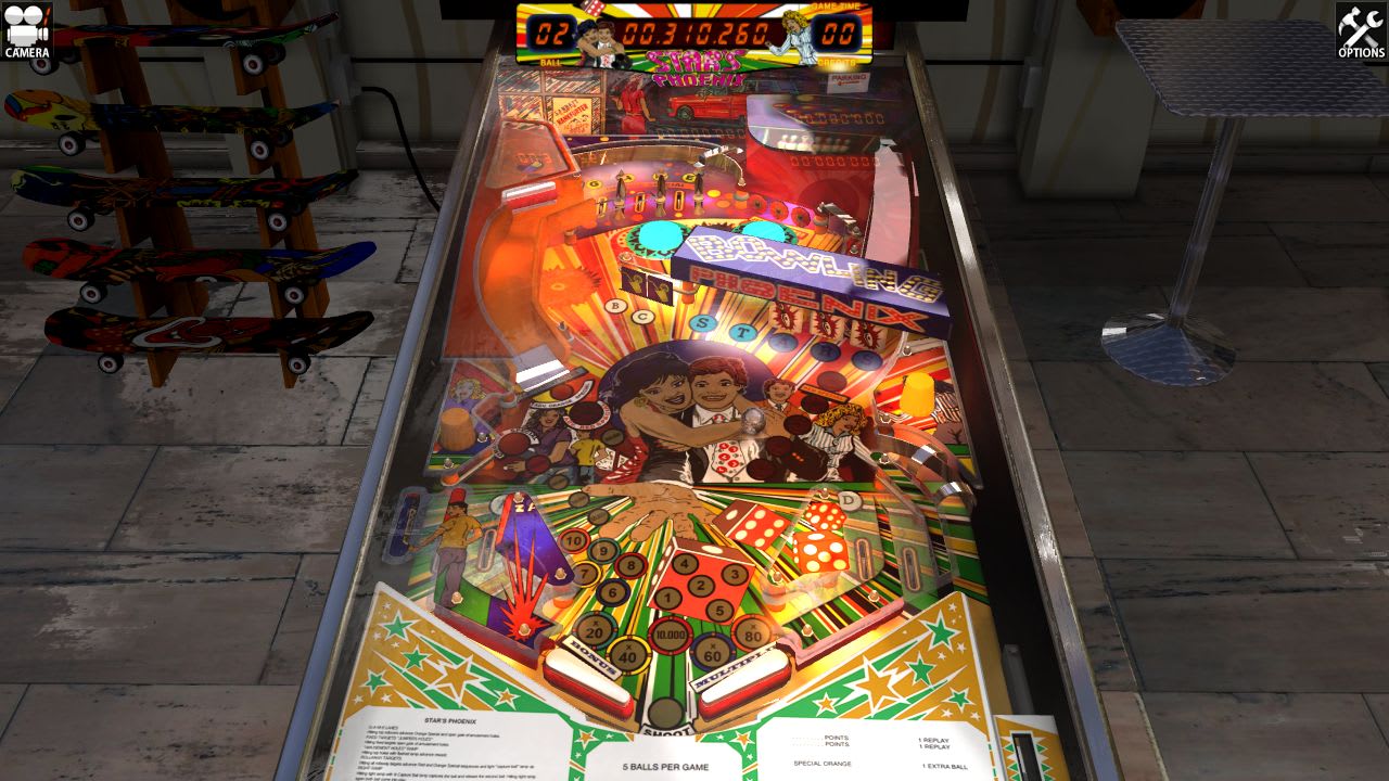 #1. Star's Phoenix Table (Nintendo) Podle: Magic Pixel